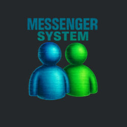 Messenger System T-Shirt //Halloween Design