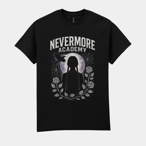 Nevermore Academy T-Shirt //Halloween Thumbnail