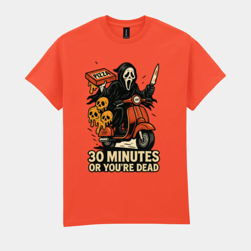 Scream Pizza delivery T-Shirt //Halloween Thumbnail